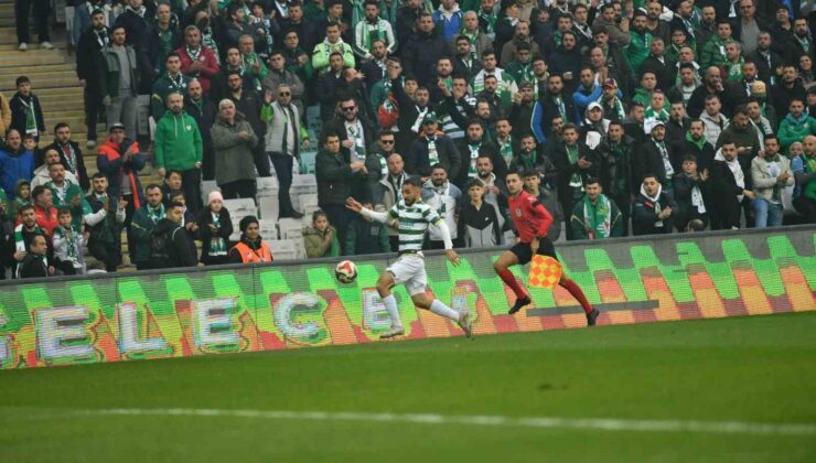 Bursaspor sahasında Aliağa FK ile golsüz berabere kaldı