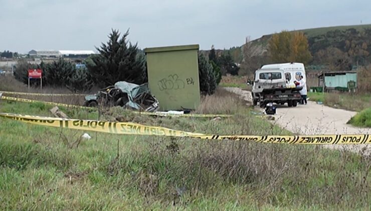 Büyükçekmece’de gece yaşanan kaza gündüz fark edildi: 2 ölü