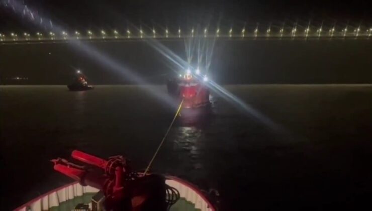 Çanakkale Boğazı’ndan geçen genel kargo gemisi makine arızası yaptı