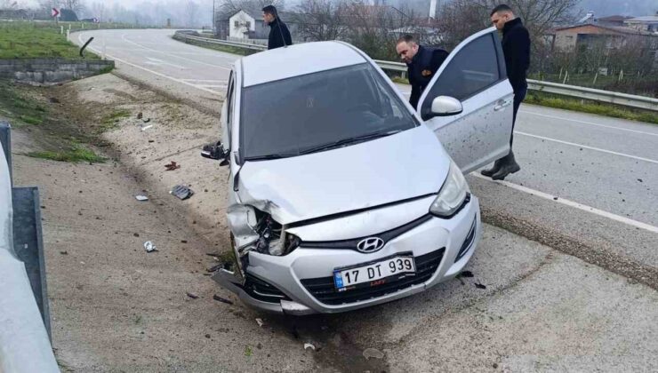 Çan’da trafik kazası: 1 yaralı