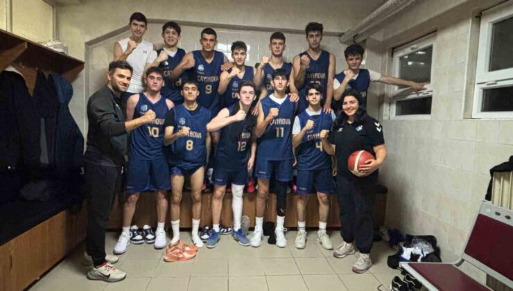 Çayırova Belediyesi U18 Basketbol Takımı grubunu namağlup lider tamamladı