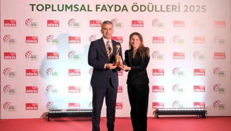 Çolakoğlu Metalurji Spor Kulübü’ne ’Toplumsal Fayda’ ödülü