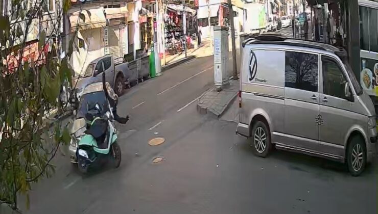 Çorlu’da otomobille motosiklet kafa kafaya çarpıştı: 1 yaralı