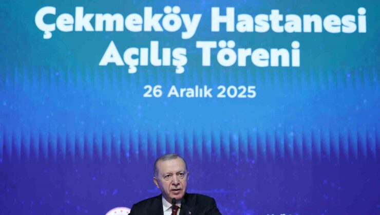 Cumhurbaşkanı Erdoğan: “Sağlık alanında artık farklı bir ligin oyuncusuyuz”