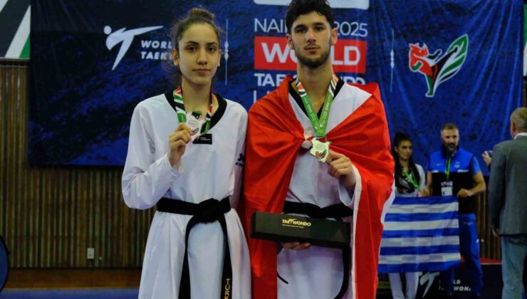 Dünya Ümitler Taekwondo Şampiyonası’nda millilerden iki gümüş