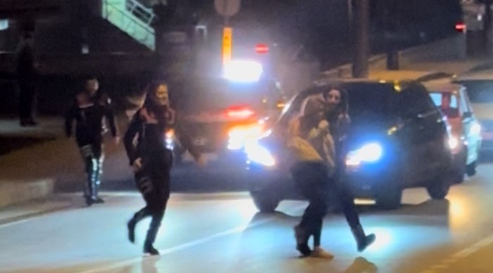 Edirne’de kriz geçiren genç kadın çevreye saldırdı: Polis müdahale etti