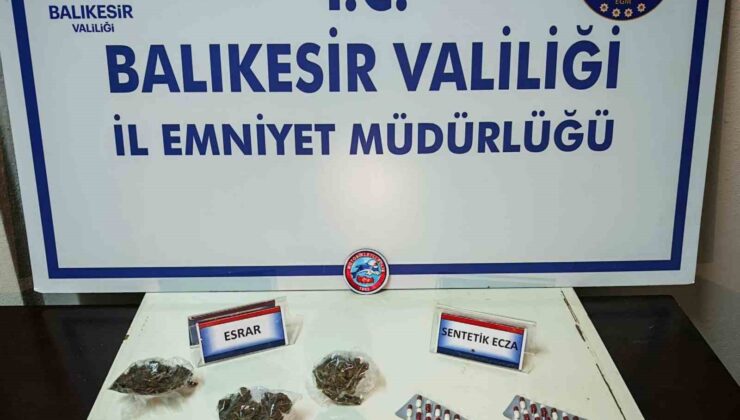 Erdek’te uyuşturucu operasyonu: 1 gözaltı