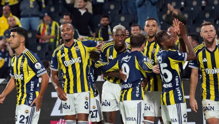 Fenerbahçe’de ilk yarı istatistikleri