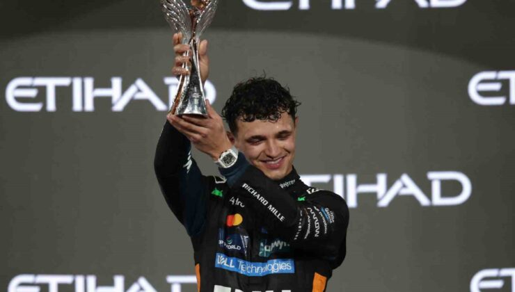 Formula 1’de şampiyon Lando Norris