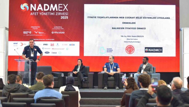 Fuarın gözdesi Balıkesir İtfaiyesi oldu