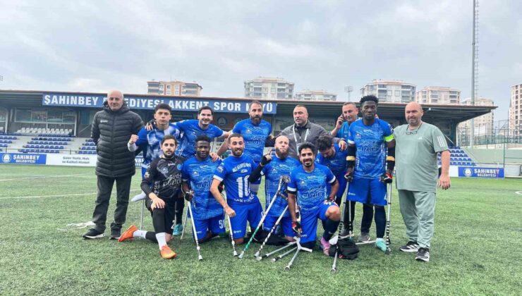 Gebze Belediyesi Ampute Futbol Takımı, sezona galibiyetle başladı