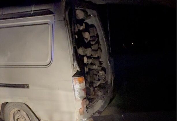 Gönen ve Manyas sınırında odun hırsızlığına suçüstü