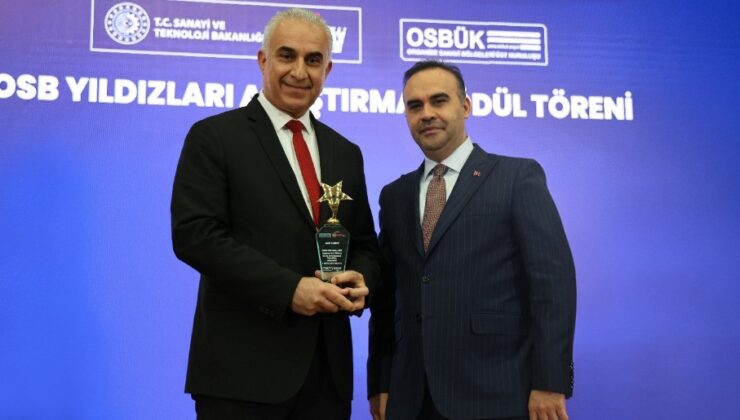 GOSB Teknopark firmalarından Logo Yazılım, OSB Yıldızları Araştırması’ndan Ar-Ge ödülü aldı