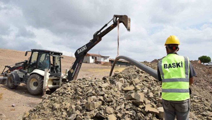 Hacıhüseyin’e yeni içme suyu hattı