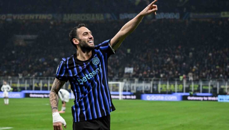 Hakan Çalhanoğlu attı, Inter evinde farklı kazandı