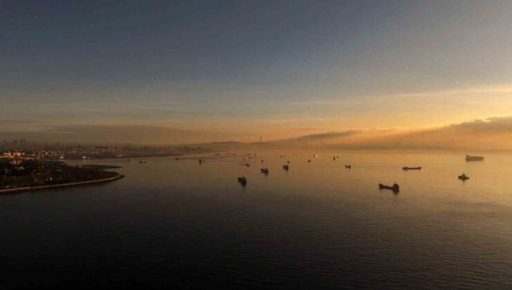 İstanbul’a çöken pus ve hava kirliliği dron ile görüntülendi