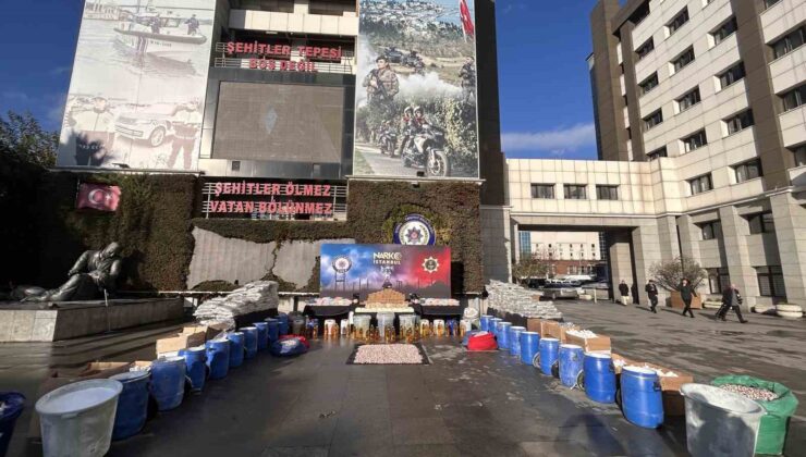 İstanbul’da uyuşturucu operasyonları: 22 tutuklama