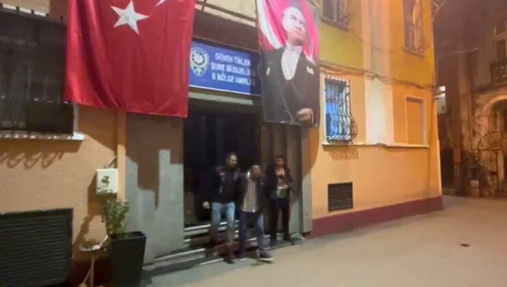 İstiklal Caddesi’nde merdivendeki telefonu çalan şüpheli yakalandı