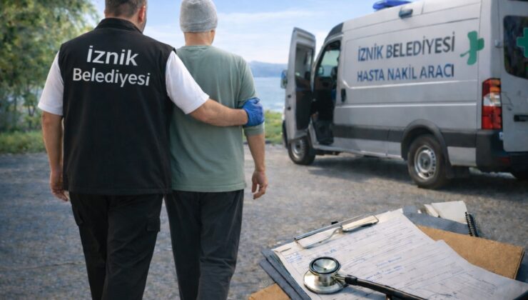 İznik Belediyesi 2025 yılında 5 bin hasta nakil hizmeti gerçekleştirdi