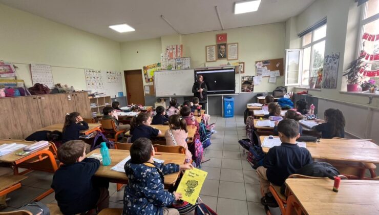 Kartepe’de öğrencilere “sıfır atık” eğitimi verildi