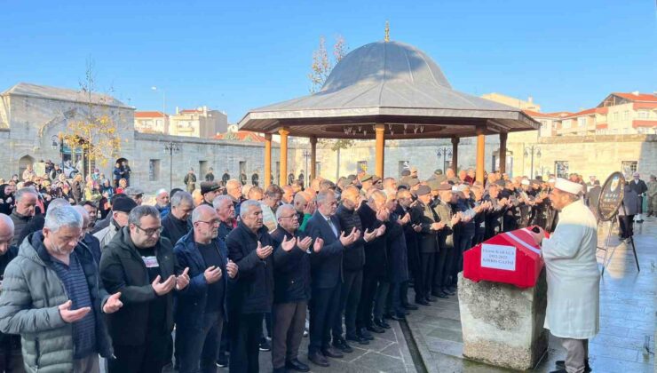 Kıbrıs Gazisi Ekrem Karaca, Babaeski’de son yolculuğuna uğurlandı