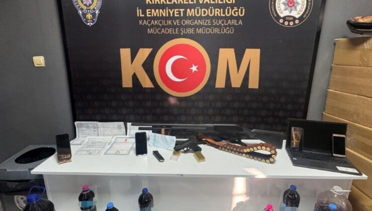 Kırklareli merkezli mali suç operasyonu: 8 şüpheli gözaltına alındı