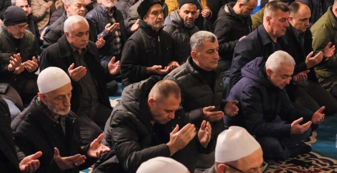 Kırklareli’nde şehit Göktan Özüpek için mevlit okutuldu