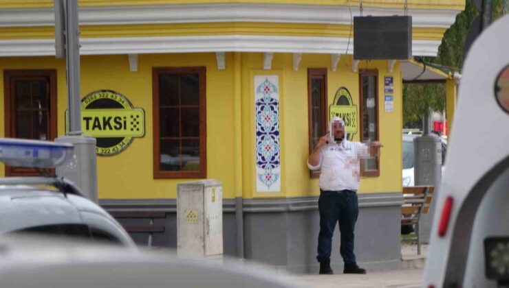 Kocaeli’de taksi durağındaki şahıs etkisiz hale getirildi