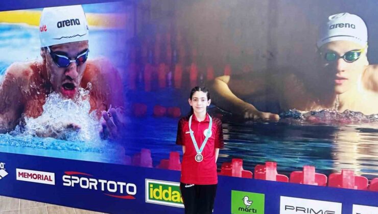 Körfezli yüzücü Trabzon’dan madalyayla döndü