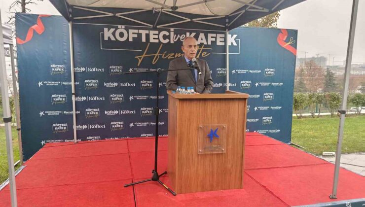 Küçükçekmece’de Kafe K hizmete açıldı