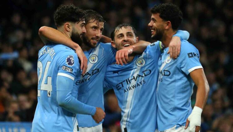 Manchester City, Sunderland’ı farklı mağlup etti