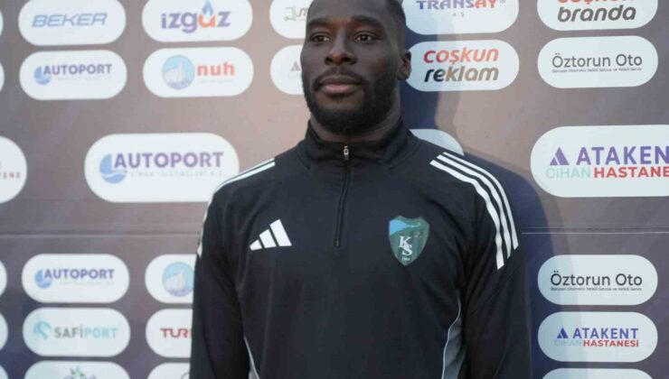 Massadio Haidara: “Karagümrük zor maç olacak”