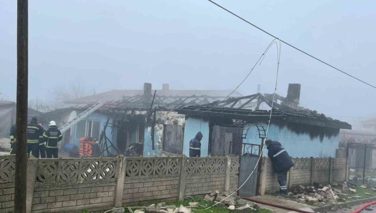 Muratlı’da ev yangını: 1 kişi dumandan etkilendi