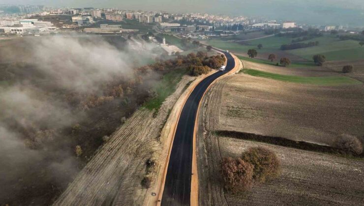 Nilüfer’deki çile sona erdi…Çamlık Bulvarı asfaltlandı
