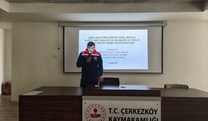 Okul kantinlerine yönelik hijyen eğitimi düzenlendi