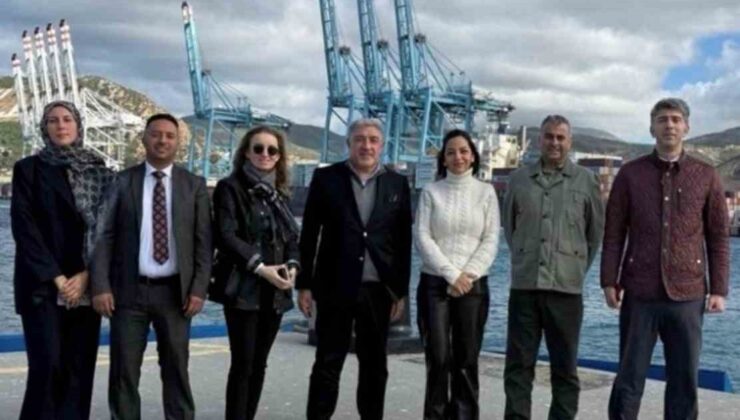 OMSAN Yönetim Kurulu Başkanı Ergun Arıburnu, Tanger Med Limanı’nı inceledi