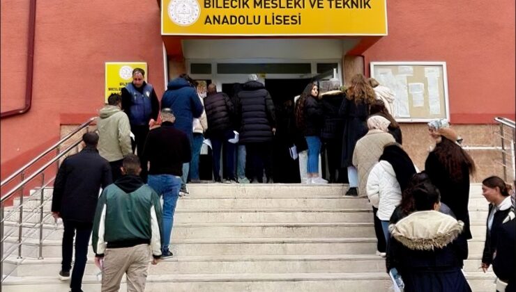 Özel güvenlik sınavları Bilecik’te de gerçekleştirildi