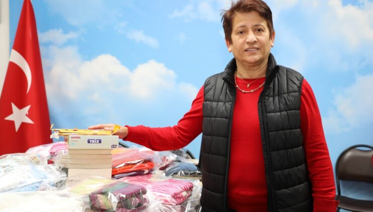 Sakaryalı kadınlar elleriyle iyilik örüyor