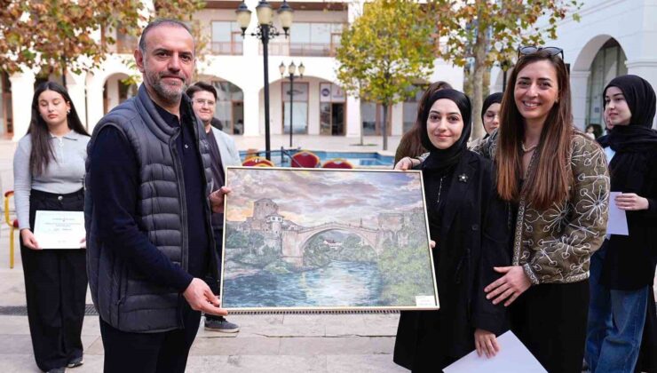 Sancaktepe’de genç yeteneklerin eserleri görücüye çıktı