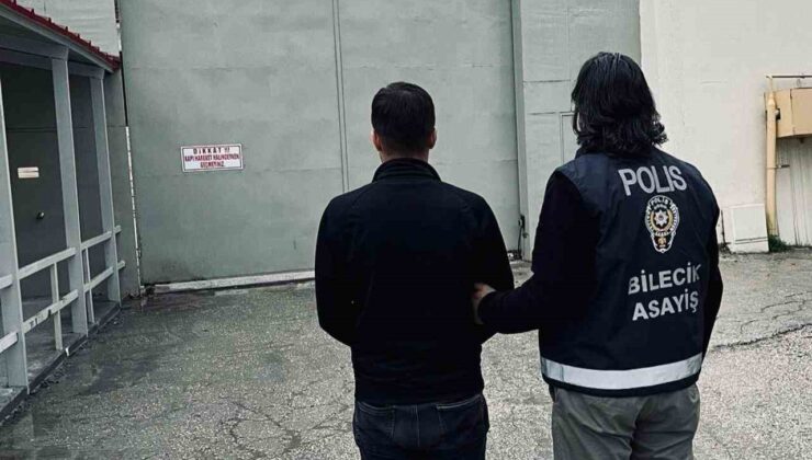 Sekiz farklı dolandırıcılık suçundan aranan şahıs Bilecik’te yakalandı