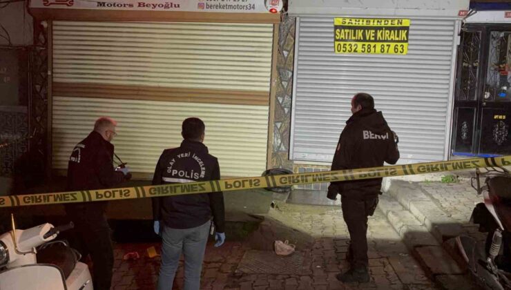 Şişli’de silahlı kavga: 1 yaralı