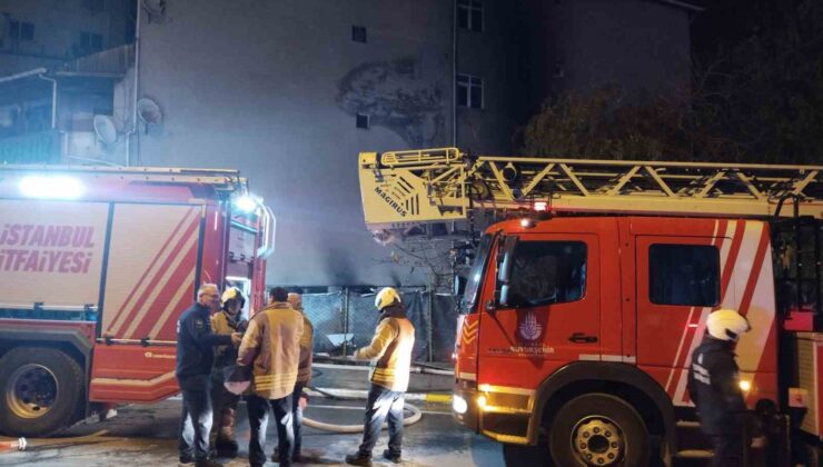 Sultanbeyli’de boya kaporta dükkanında yangın: 4 araç kullanılamaz hale geldi