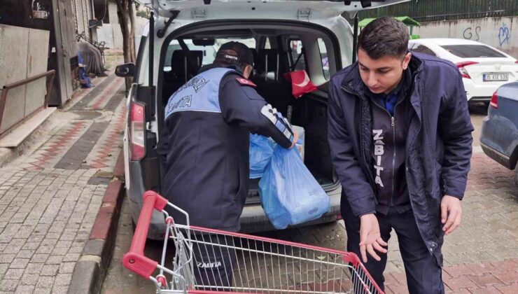 Sultangazi’de mide bulandıran görüntülere sahne olan zincir markete denetim yapıldı