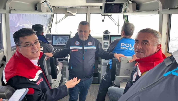 Tekirdağ’da balıkçılara yönelik denetim ve bilgilendirme çalışması