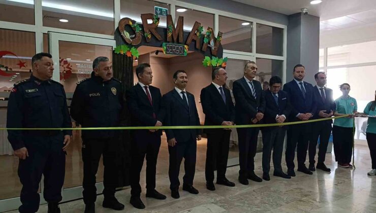 Tekirdağ’da öğrencilerden doğa temalı sergi