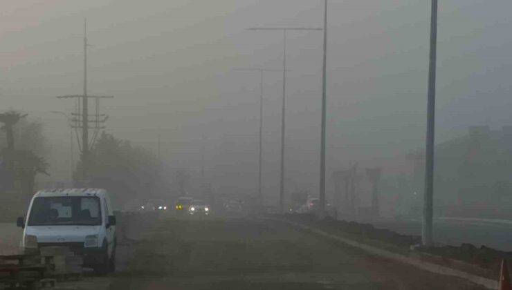 Tekirdağ’da sis etkili oldu