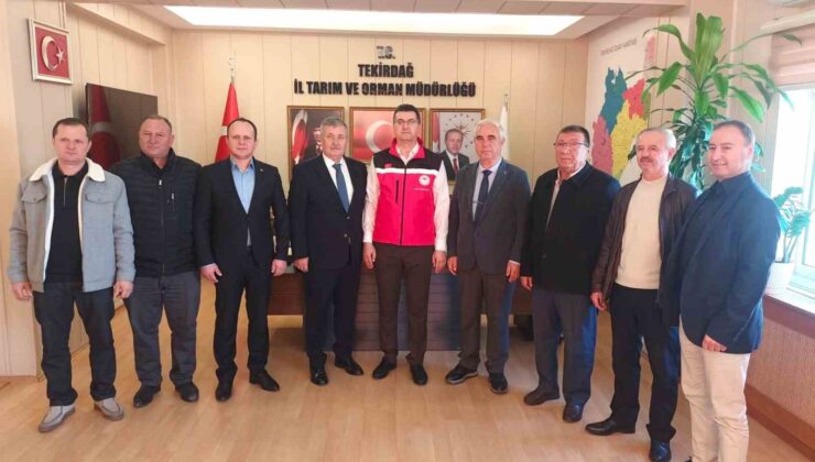 Tekirdağ’da tarımsal örgütlere birinci derece belge