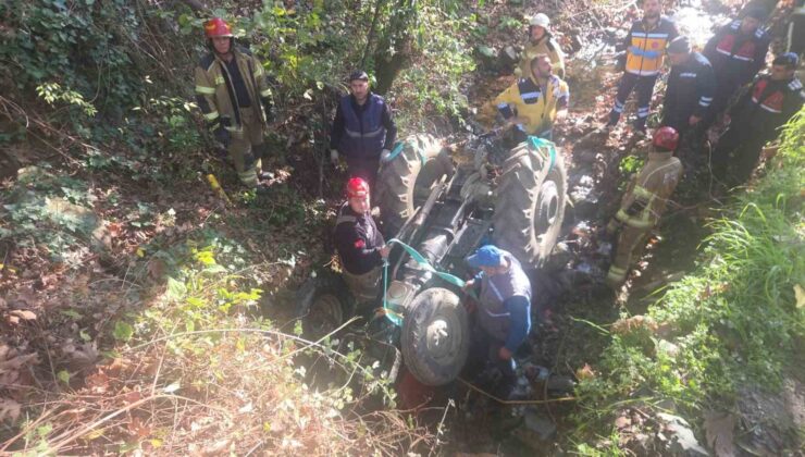 Traktör altında can pazarı