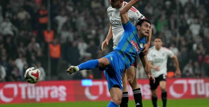 Trendyol Süper Lig: Beşiktaş: 0 – Çaykur Rizespor: 0 (İlk yarı)