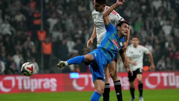 Trendyol Süper Lig: Beşiktaş: 0 – Çaykur Rizespor: 0 (İlk yarı)